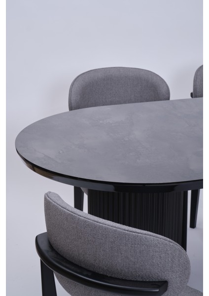 Bohem Boyalı Highgloss Mdf Yemek Masası 90*170 modelleri