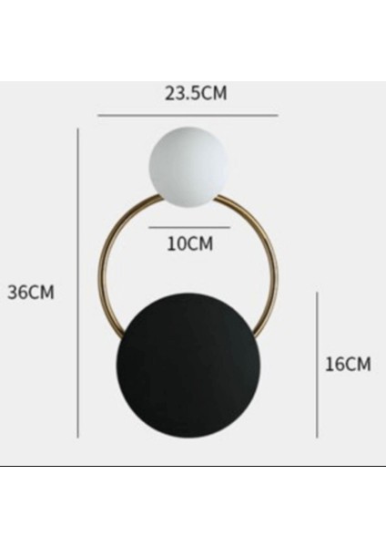 Modern LED Duvar Aplik