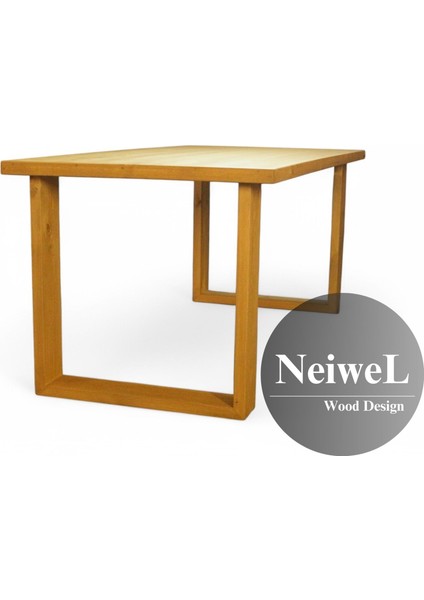 Doi Doğal Ahşap Toplantı MASASI-80 cm -120 cm fiyatları