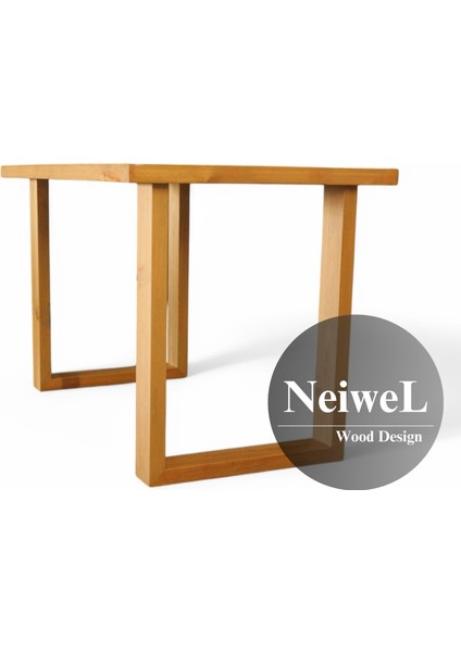 Diar Doğal Ahşap Toplantı MASASI-80 cm -120 cm fiyatları