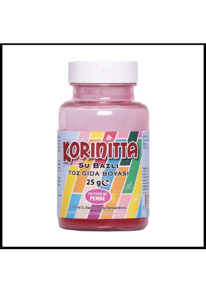 Yenilebilir Su Bazlı Toz Gıda Boyası 75 gr Pembe fiyatları