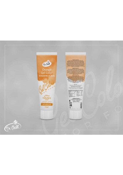 Jel Boya (Tüp) 250gr Turuncu