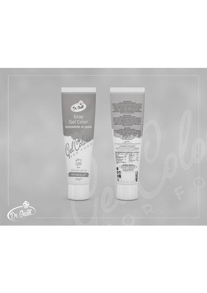 Jel Boya (Tüp) 250gr Gri modelleri