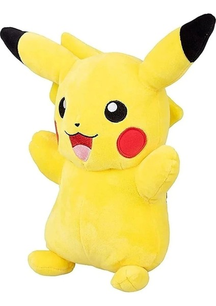 Oyuncak Pokemon Pikachu Peluş Uyku ve Oyun Arkadaşı Pikachu 35 cm Oyuncak Pikaçu Peluş Ithal Kumaş modelleri