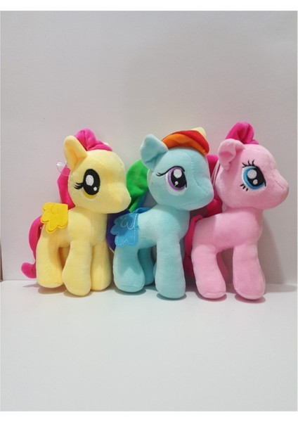 Peluş Pony At 3 Tane 1 Arada 25 cm -My Little Pony