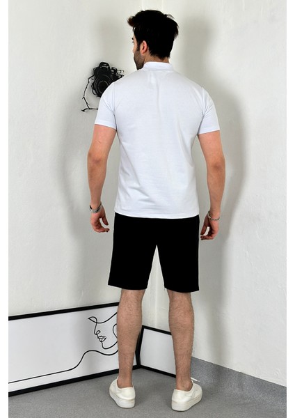 Yarım Balıkçı Yaka Oversize Beyaz T-Shirt indirimleri