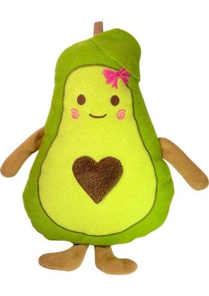 Sevimli Kalpli Avokado Peluş Yastık & Uyku Arkadaşı Yastık & Oyuncak Yastık & Hediyelik Yastık 45CM indirimleri