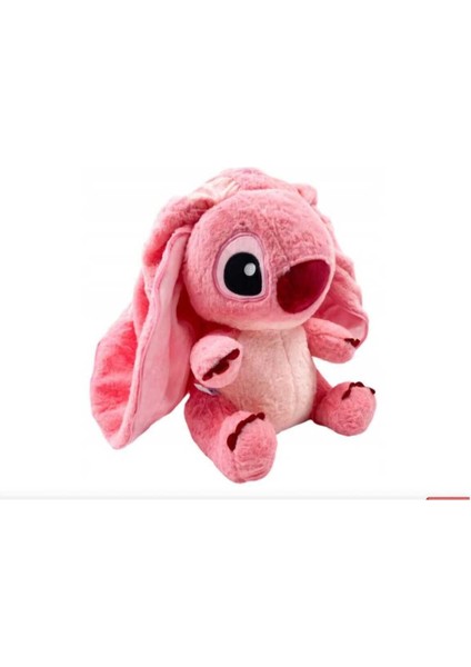 Stitch Peluş Oyuncak Fermuarlı Sürpriz Peluş Hediyelik Uyku Arkadaşı Stitch Peluş Oyuncak