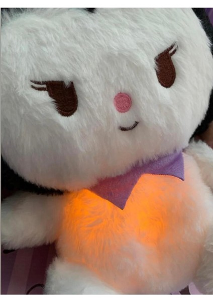 Uyku Arkadaşı Kuromi Kedi Nefes Alan Peluş Ayı Müzikli Işıklı Ritmik Solunum Hareketli Peluş Oyuncak fiyatları