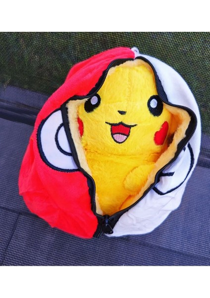 Pokemon Pikachu Peluş Oyuncak Hediyelik Sürpriz Peluş 40CM Uyku Arkadaşı Fermuarlı indirimleri