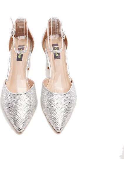 Taşlı Kadın Topuklu Abiye Ayakkabı modelleri