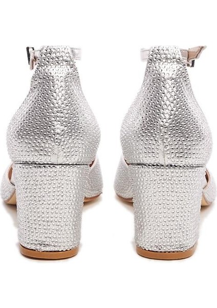 Taşlı Kadın Topuklu Abiye Ayakkabı fırsatları