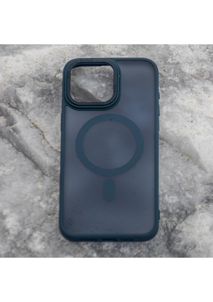Iphone 12 Promax Uyumlu Color Magsafe Lüks Kılıf