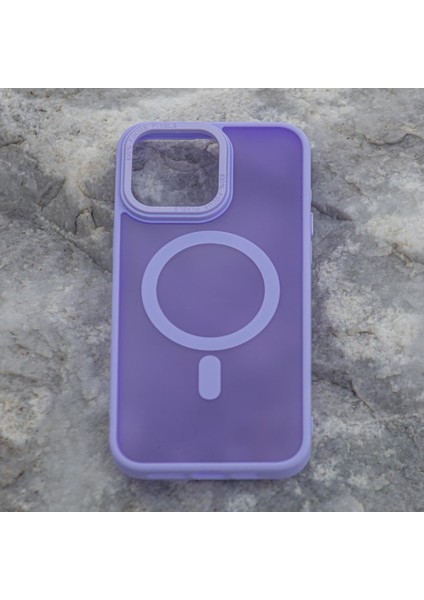 Iphone 15 Promax Uyumlu Color Magsafe Lüks Kılıf