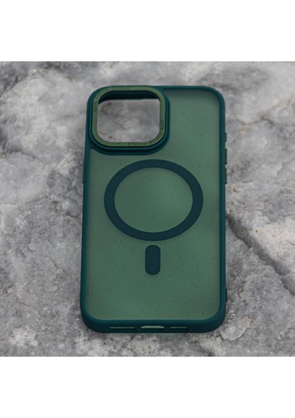 Iphone 15 Promax Uyumlu Color Magsafe Lüks Kılıf