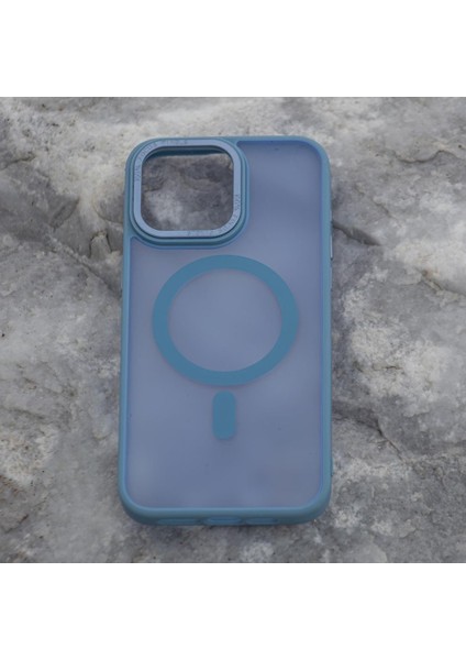 Iphone 14 Pro Uyumlu Color Magsafe Lüks Kılıf