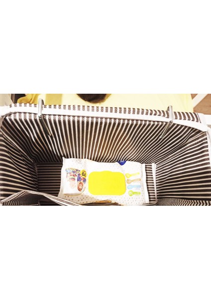 Oz cm ax Bebek Beşik Başucu Düzenleyici Kapaklı 5 Bölmeli Organizer fırsatları