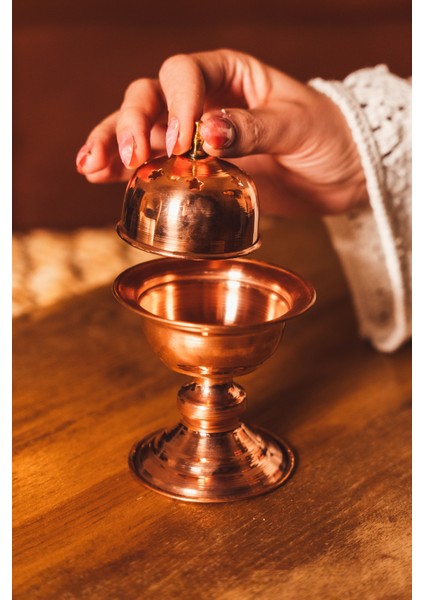 Gaziantep El Işlemesi Ayaklı Özel Bakır Tütsülük modelleri