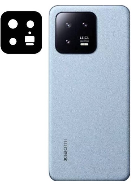 Xiaomi Mi 13 Uyumlu Kamerayı Tam Kaplayan 3D Kamera Koruyucu Cam