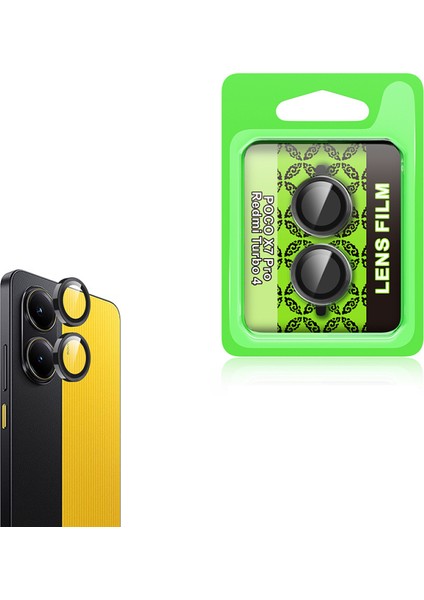 Poco X7 Pro Lens Protector Cl-07 Kamera Lens Koruyucu