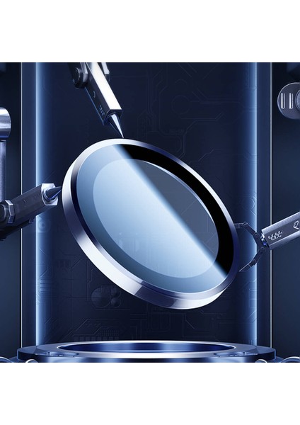 iPhone 13 Mini Uyumlu Kolay Kullanım Aparatlı Kamera Lens Koruyucu Cl-09 Protector
