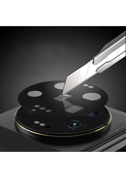 Samsung Galaxy A35 Uyumlu Kamerayı Tam Kaplayan 3D Kamera Koruyucu Cam