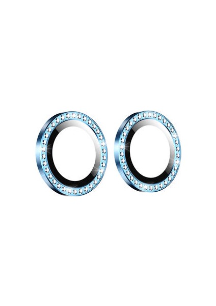 iPhone 11 Kamera Lens Koruyucu Taş Detaylı Cl-06