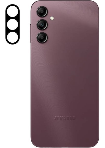 Samsung Galaxy A14 Uyumlu Kamerayı Tam Kaplayan 3D Kamera Koruyucu Cam