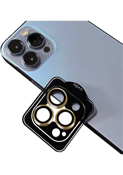 iPhone 13 Pro Safir Kamera Lens Koruyucu Parmak İzi Önleyici Cl-11