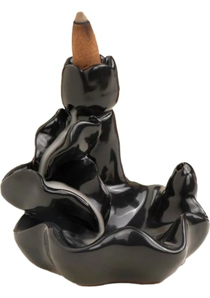 Rose Geri Akışlı Şelale Backflow Seramik Tütsülük