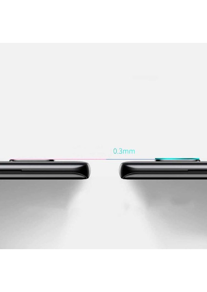 iPhone 11 Tam Uyumlu Nano Kamera Koruyucu Şeffaf Lens