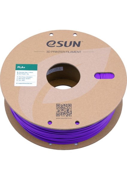 Urhanshop Esun Mor Pla+ Filament 1.75MM 1 kg Plus