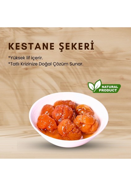 Kestane Şekeri Tatlısı 250 gr