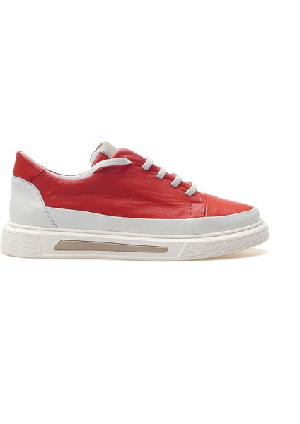 Kadın Deri Casual Sneaker Ayakkabı 25Y D25YA-3525 Z