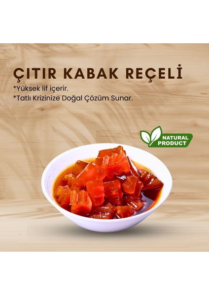 Çıtır Kabak Reçeli 800 gr