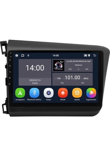 Honda Civic Fb7 Android Multimedya Sistemi (2012-2016)