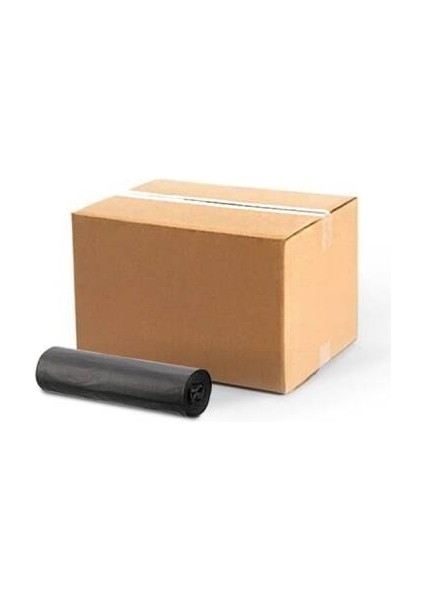 Jumbo Boy Çöp Poşeti Siyah 80*110 cm - 400 Gr. (10*20 Paket)