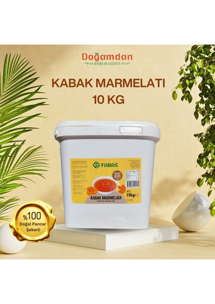 Kabak Marmeladı 10 kg Plastik Kova