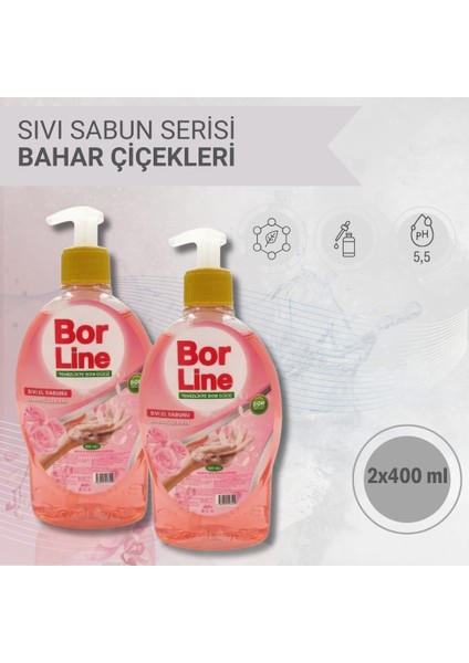 Sıvı Sabun Bahar Çiçekleri 2x400 ml