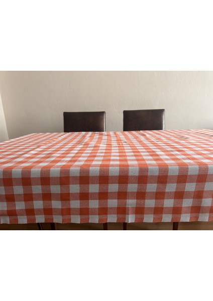 Pamuk Kareli Pötikare Sofra Bezi Masa Örtüsü 160 x 160 cm Kamp, Piknik, Bahçe & Ev Kullanımı Için Çok Amaçlı Sofra Bexi