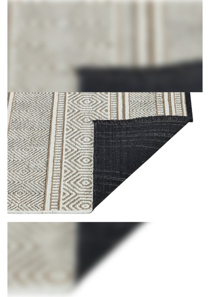 Halı Gloria 4001 Ekru Antibakteriyel Yıkanabilir Kaliteli Modern Şık Kilim