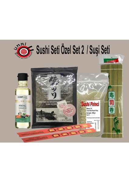 Sushi Seti Özel Set 2/ Suşi Seti