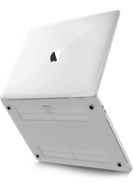Macbook Pro 14.2 2021 Polikarbon Koruyucu Buzlu Kapak