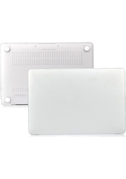 Macbook Pro 14.2 2021 Polikarbon Koruyucu Buzlu Kapak