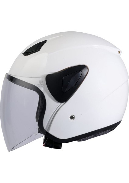 Sw 733 Beyaz Yarım Kask