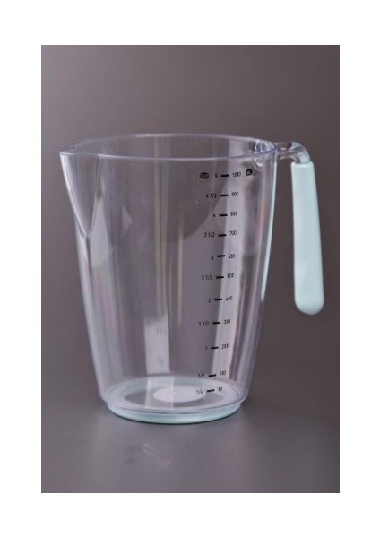 Ölçü ve Hamur Kabı 1000 ml - Silikon Sap