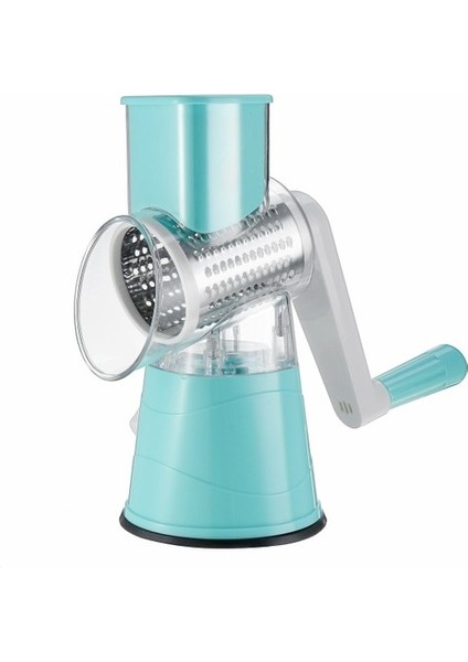 Tutma Kollu Çevirmeli Pratik Rulo Rende Drum Grater