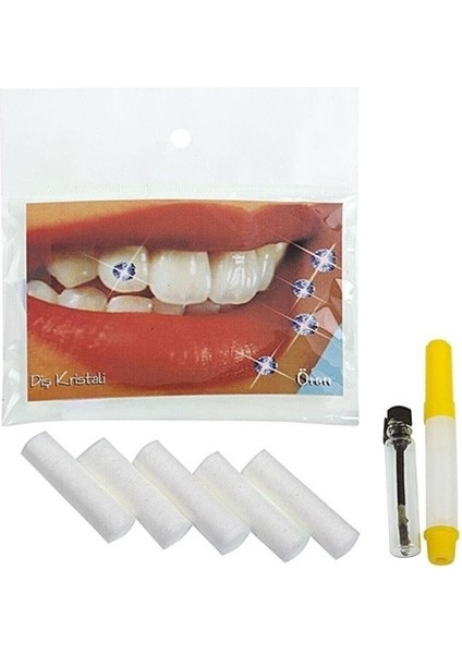 Diş Kristali ve Diş Pırlantası Komple Set