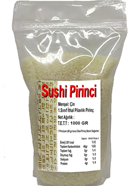Sushi Pirinci 1000 gr