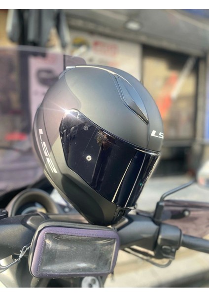 Rapıd Mat Siyah Kask - Siyah Vizör